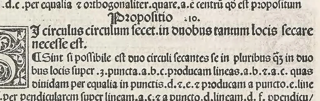 An illustration from Preclarissimus liber elementorum Euclidis perspicacissimi in artem geometrie incipit qu afoelicissime, leaf 39