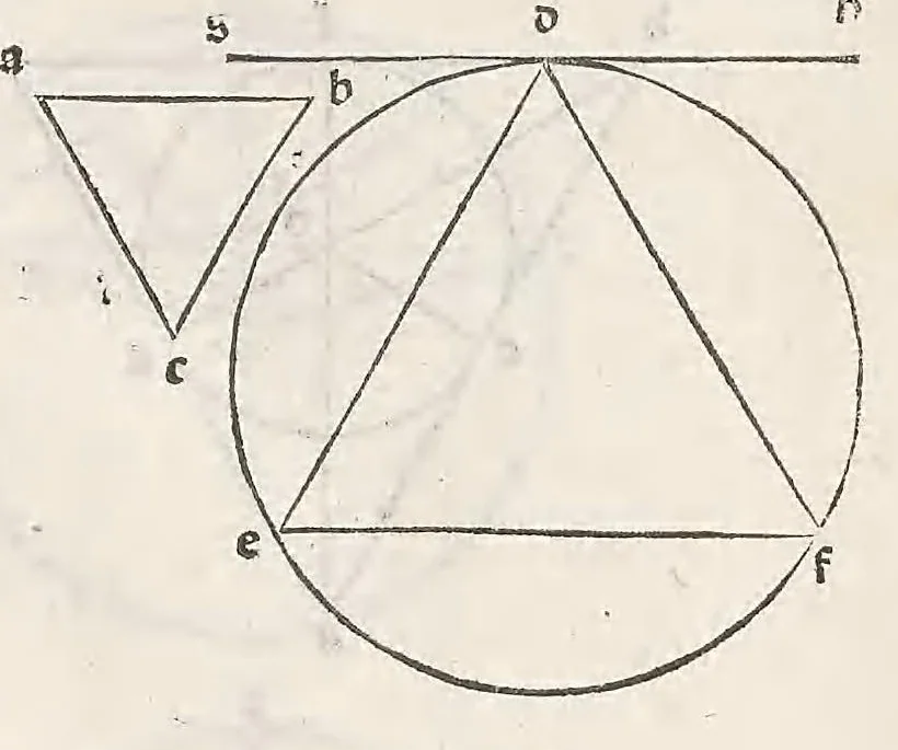 An illustration from Preclarissimus liber elementorum Euclidis perspicacissimi in artem geometrie incipit qu afoelicissime, leaf 53
