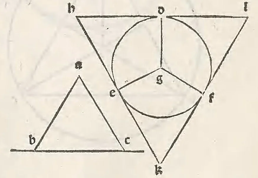 An illustration from Preclarissimus liber elementorum Euclidis perspicacissimi in artem geometrie incipit qu afoelicissime, leaf 53