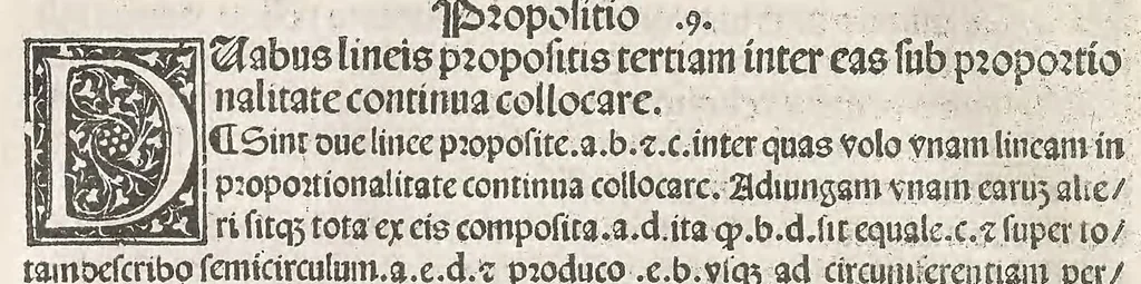 An illustration from Preclarissimus liber elementorum Euclidis perspicacissimi in artem geometrie incipit qu afoelicissime, leaf 94