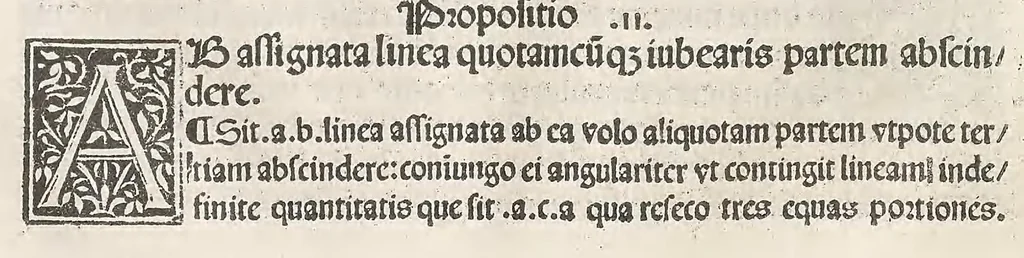 An illustration from Preclarissimus liber elementorum Euclidis perspicacissimi in artem geometrie incipit qu afoelicissime, leaf 94
