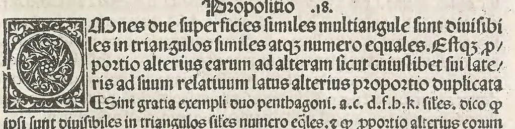 An illustration from Preclarissimus liber elementorum Euclidis perspicacissimi in artem geometrie incipit qu afoelicissime, leaf 97