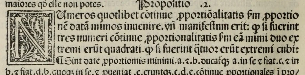 An illustration from Preclarissimus liber elementorum Euclidis perspicacissimi: in artem geometrie incipit qua[m] foelicissime, leaf 120
