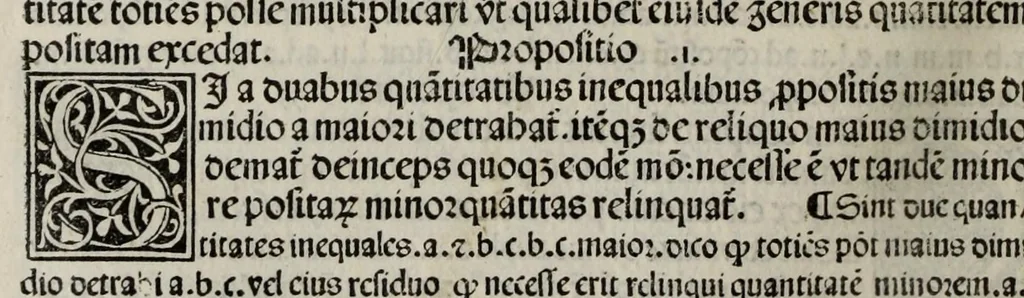 An illustration from Preclarissimus liber elementorum Euclidis perspicacissimi: in artem geometrie incipit qua[m] foelicissime, leaf 140