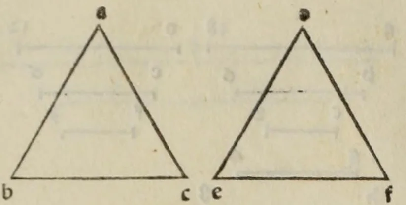 An illustration from Preclarissimus liber elementorum Euclidis perspicacissimi: in artem geometrie incipit qua[m] foelicissime, leaf 86
