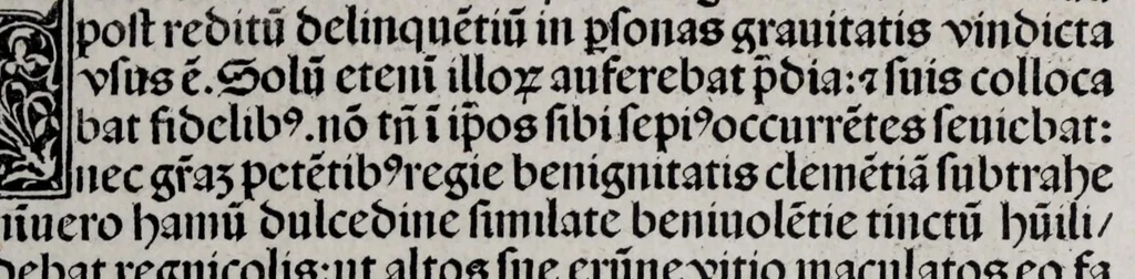 An illustration from Prefatio magistri iohannis de thwrocz : in primu[m] libru[m] Chronice hungaror[um] foeliciter incipit, leaf 237