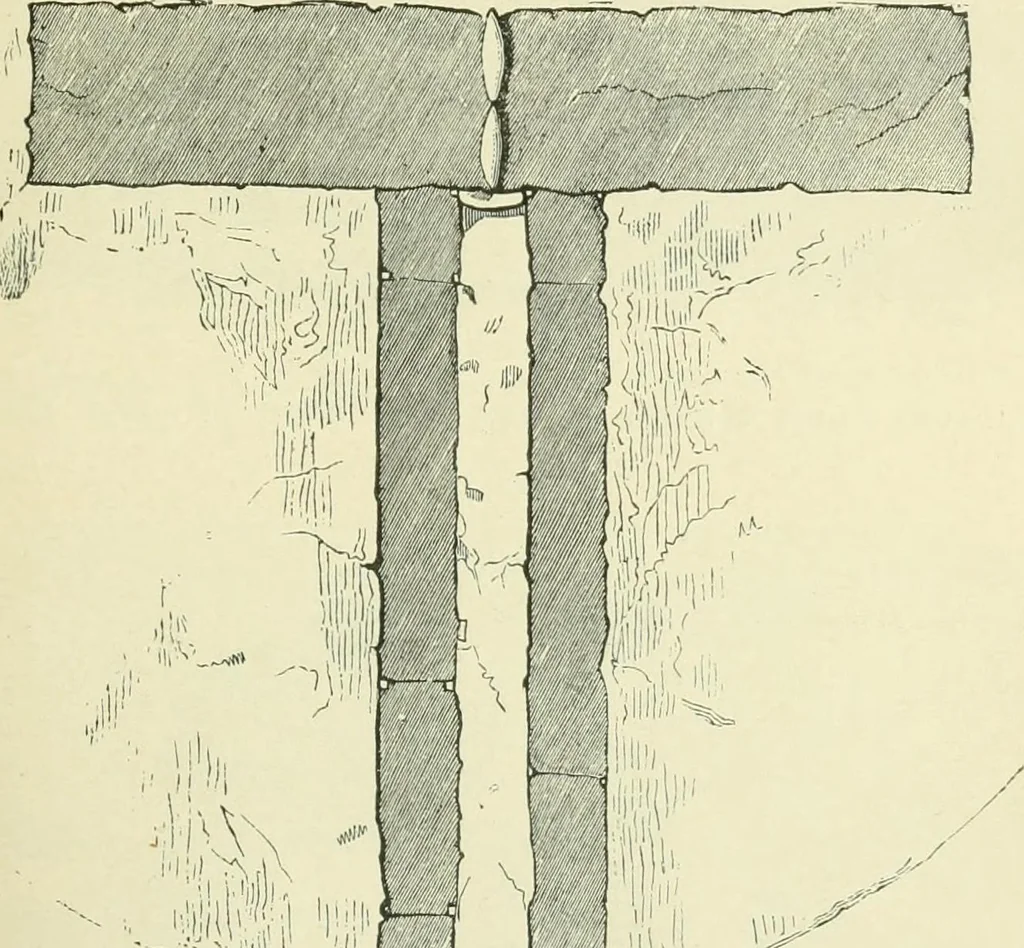 An illustration from Pre-historic times: as illustrated by ancient remains and the manners and customs of modern savages, 1900, leaf 180