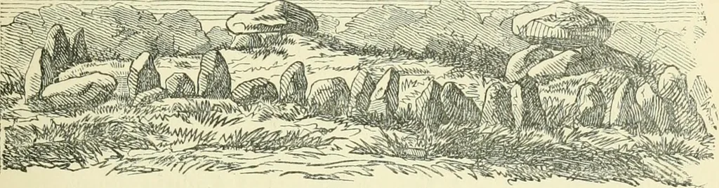 An illustration from Pre-historic times: as illustrated by ancient remains and the manners and customs of modern savages, 1900, leaf 182