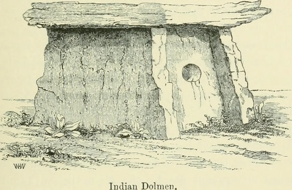 An illustration from Pre-historic times: as illustrated by ancient remains and the manners and customs of modern savages, 1900, leaf 206