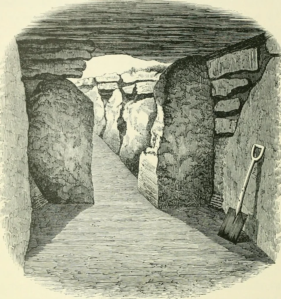 An illustration from Pre-historic times: as illustrated by ancient remains and the manners and customs of modern savages, 1900, leaf 237