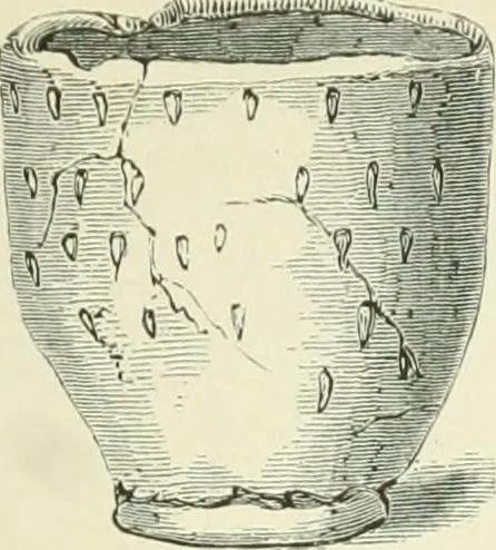 An illustration from Pre-historic times: as illustrated by ancient remains and the manners and customs of modern savages, 1900, leaf 246
