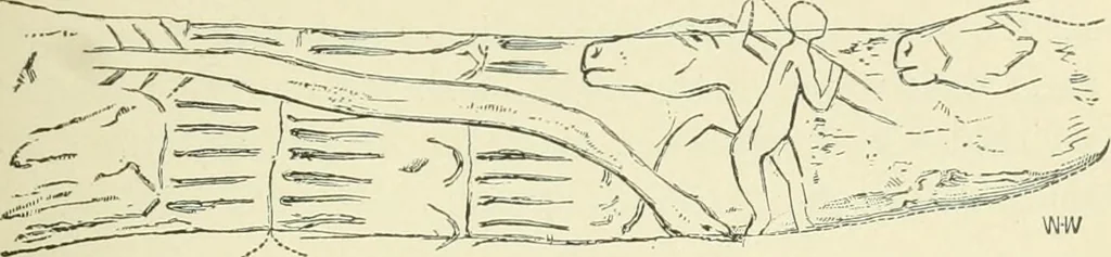 An illustration from Pre-historic times: as illustrated by ancient remains and the manners and customs of modern savages, 1900, leaf 410