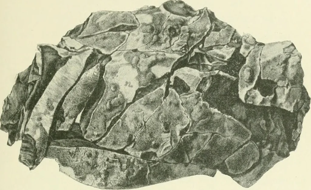 An illustration from Pre-historic times: as illustrated by ancient remains and the manners and customs of modern savages, 1900, leaf 428