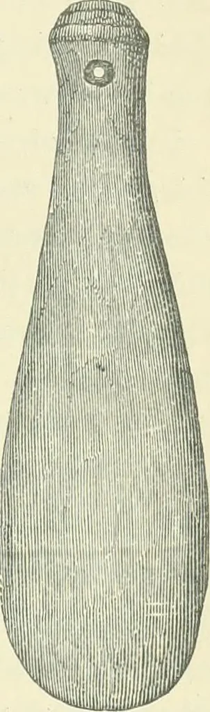 An illustration from Pre-historic times: as illustrated by ancient remains and the manners and customs of modern savages, 1900, leaf 560