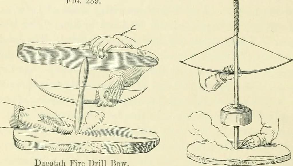 An illustration from Pre-historic times: as illustrated by ancient remains and the manners and customs of modern savages, 1900, leaf 619