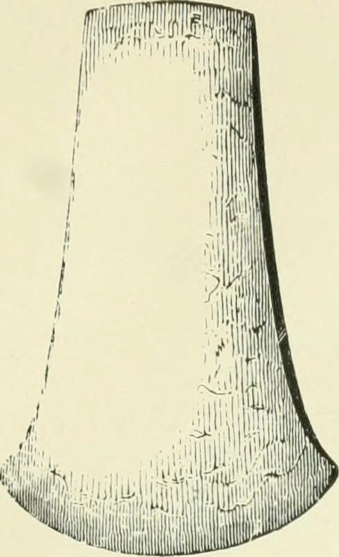 An illustration from Pre-historic times: as illustrated by ancient remains and the manners and customs of modern savages, 1900, leaf 66