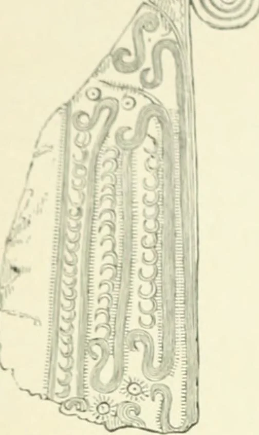 An illustration from Pre-historic times: as illustrated by ancient remains and the manners and customs of modern savages, 1900, leaf 81