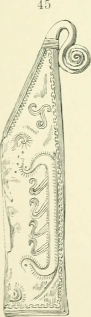 An illustration from Pre-historic times: as illustrated by ancient remains and the manners and customs of modern savages, 1900, leaf 81