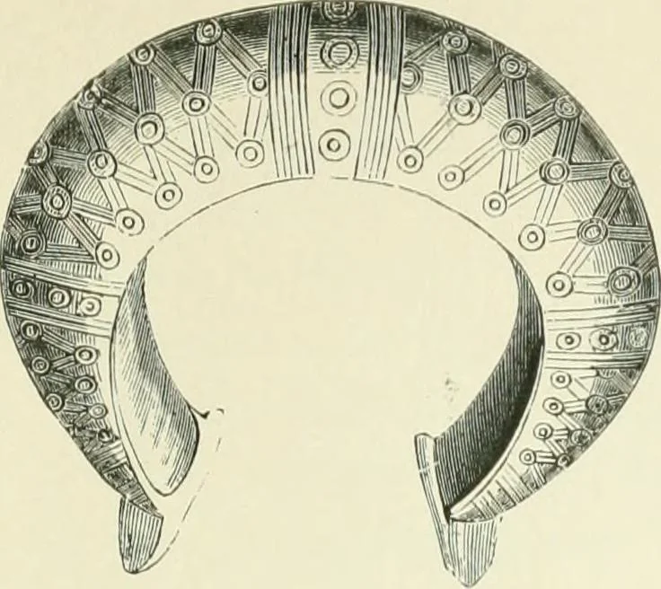 An illustration from Pre-historic times: as illustrated by ancient remains and the manners and customs of modern savages, 1900, leaf 84
