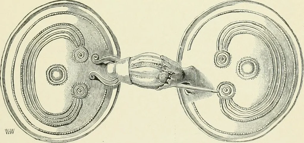 An illustration from Pre-historic times: as illustrated by ancient remains and the manners and customs of modern savages, 1900, leaf 88