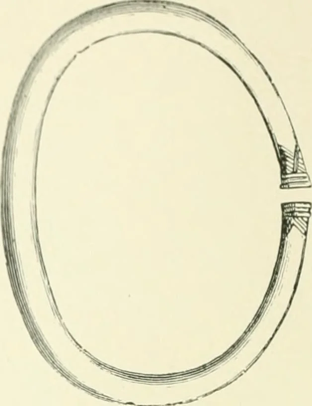 An illustration from Pre-historic times: as illustrated by ancient remains and the manners and customs of modern savages, 1900, leaf 91