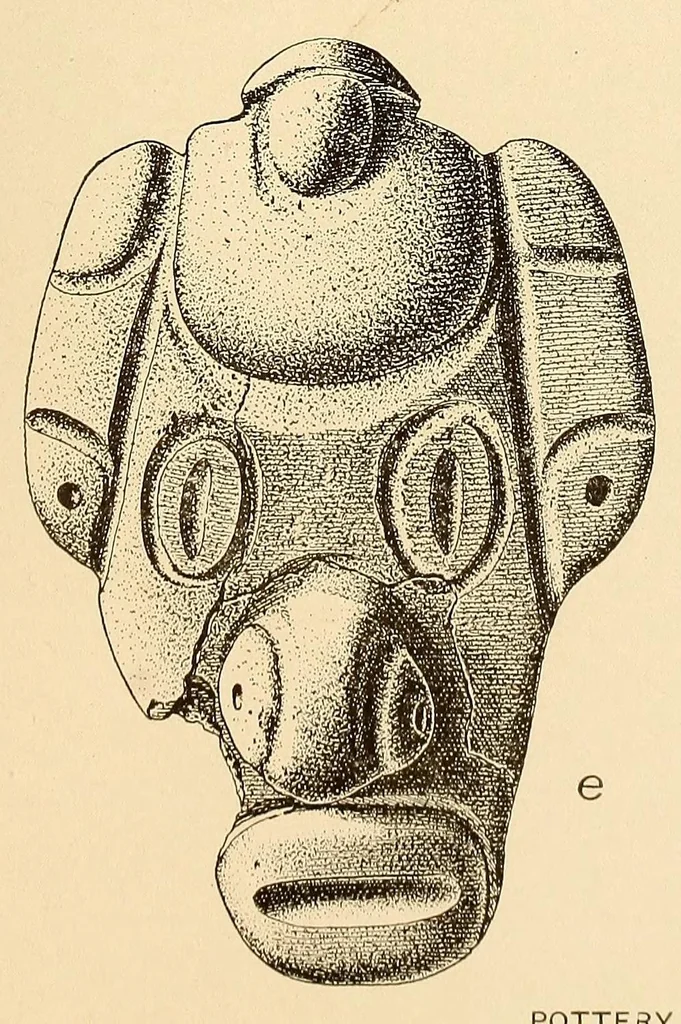 An illustration from Prehistoric objects from a shell-heap at Erin bay, Trinidad, 1914, leaf 37