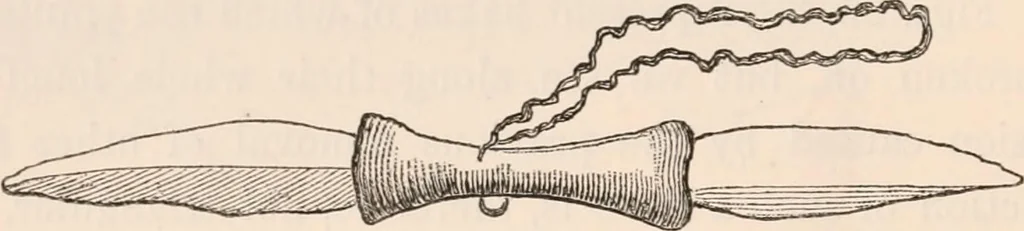An illustration from Pre-historic times, as illustrated by ancient remains and the manners and customs of modern savages, 1892, leaf 125
