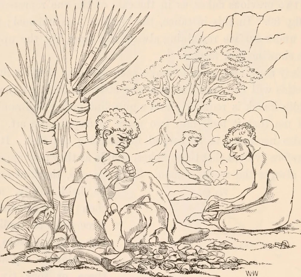 An illustration from Pre-historic times, as illustrated by ancient remains and the manners and customs of modern savages, 1892, leaf 125