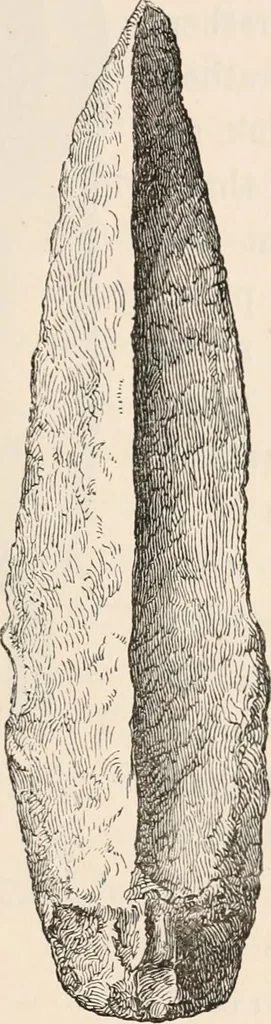An illustration from Pre-historic times, as illustrated by ancient remains and the manners and customs of modern savages, 1892, leaf 126