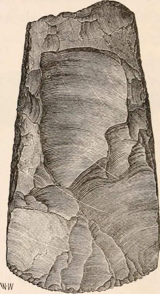 An illustration from Pre-historic times, as illustrated by ancient remains and the manners and customs of modern savages, 1892, leaf 131