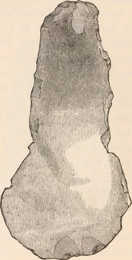 An illustration from Pre-historic times, as illustrated by ancient remains and the manners and customs of modern savages, 1892, leaf 133