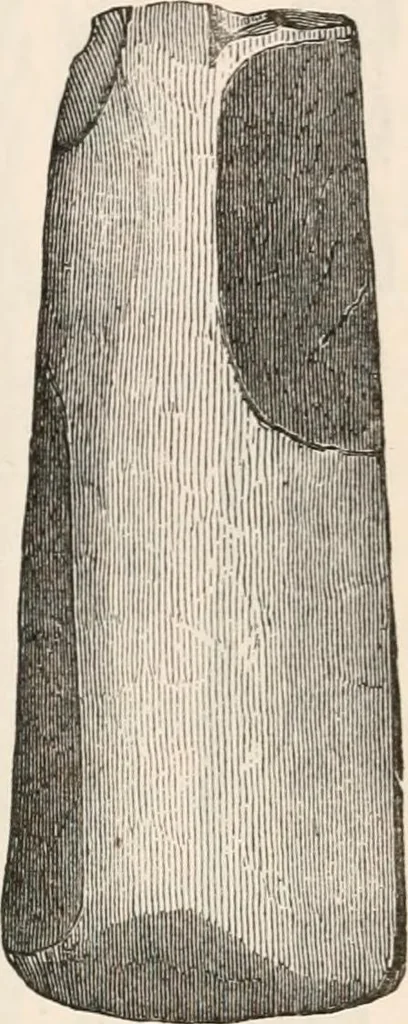 An illustration from Pre-historic times, as illustrated by ancient remains and the manners and customs of modern savages, 1892, leaf 142