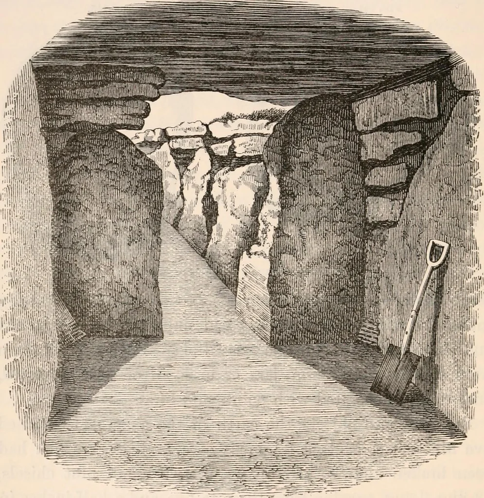 An illustration from Pre-historic times, as illustrated by ancient remains and the manners and customs of modern savages, 1892, leaf 201