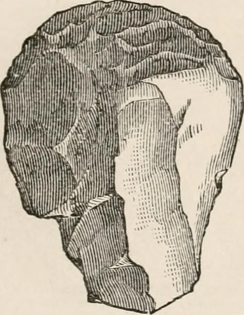 An illustration from Pre-historic times, as illustrated by ancient remains and the manners and customs of modern savages, 1892, leaf 202