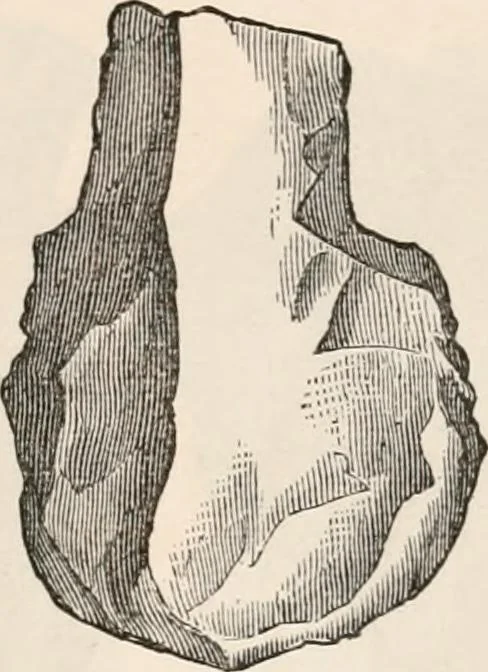 An illustration from Pre-historic times, as illustrated by ancient remains and the manners and customs of modern savages, 1892, leaf 202