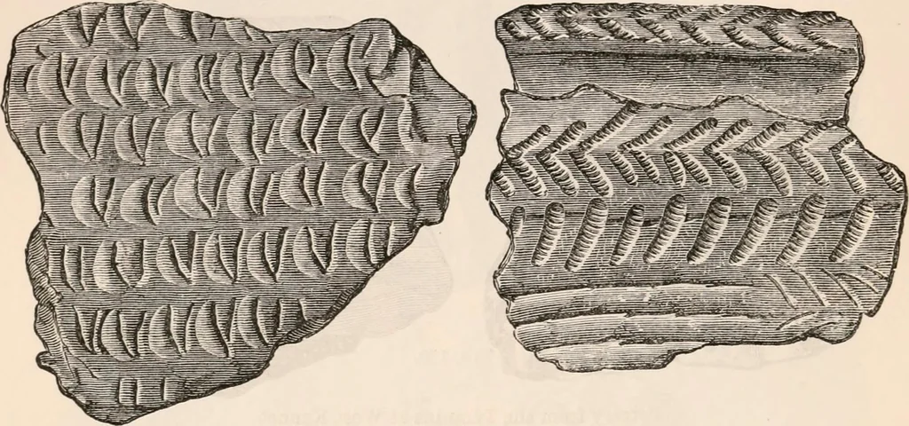 An illustration from Pre-historic times, as illustrated by ancient remains and the manners and customs of modern savages, 1892, leaf 203
