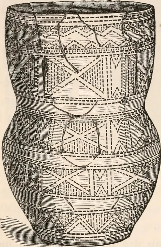 An illustration from Pre-historic times, as illustrated by ancient remains and the manners and customs of modern savages, 1892, leaf 207