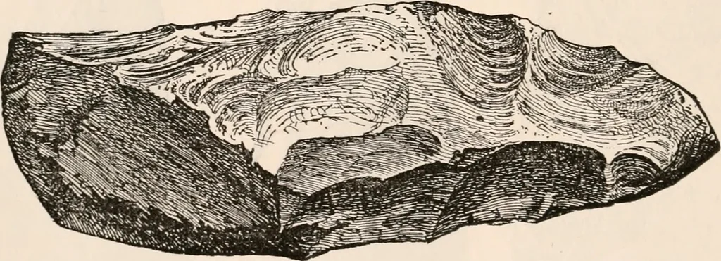 An illustration from Pre-historic times, as illustrated by ancient remains and the manners and customs of modern savages, 1892, leaf 277