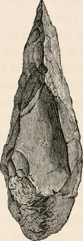 An illustration from Pre-historic times, as illustrated by ancient remains and the manners and customs of modern savages, 1892, leaf 364