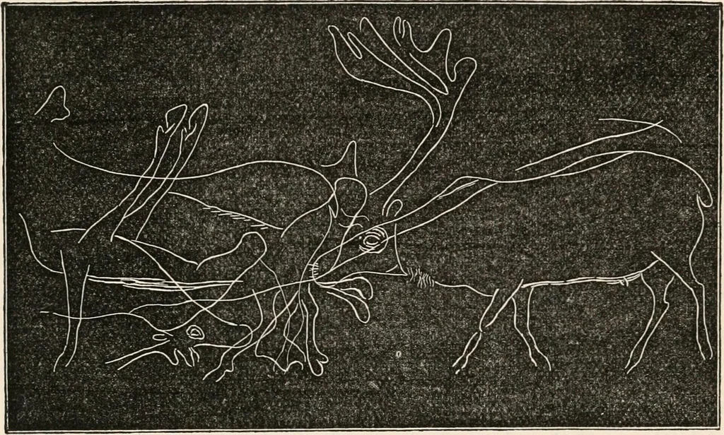 An illustration from Pre-historic times, as illustrated by ancient remains and the manners and customs of modern savages, 1892, leaf 370