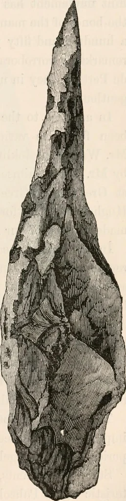 An illustration from Pre-historic times, as illustrated by ancient remains and the manners and customs of modern savages, 1892, leaf 384