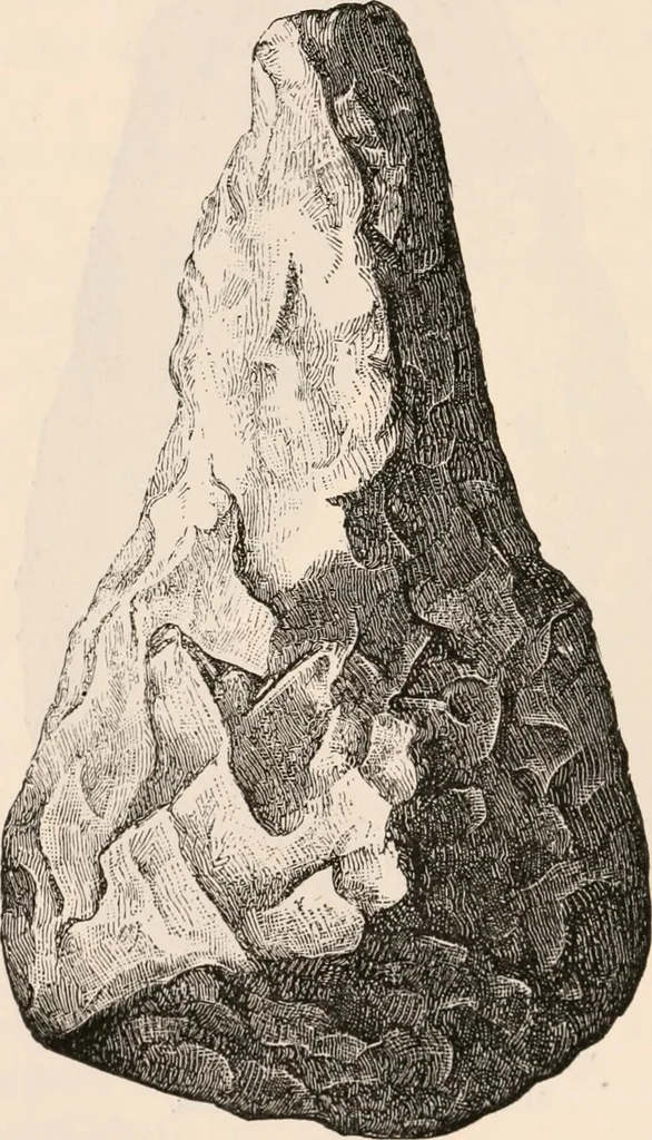 An illustration from Pre-historic times, as illustrated by ancient remains and the manners and customs of modern savages, 1892, leaf 387
