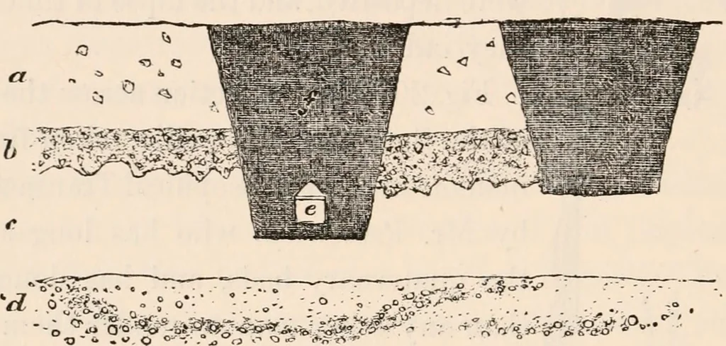 An illustration from Pre-historic times, as illustrated by ancient remains and the manners and customs of modern savages, 1892, leaf 401