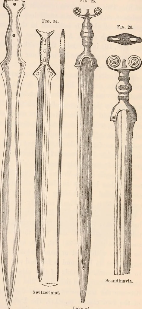 An illustration from Pre-historic times, as illustrated by ancient remains and the manners and customs of modern savages, 1892, leaf 63