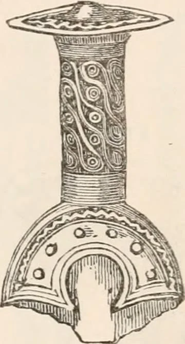 An illustration from Pre-historic times, as illustrated by ancient remains and the manners and customs of modern savages, 1892, leaf 64