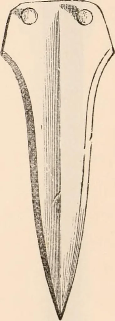 An illustration from Pre-historic times, as illustrated by ancient remains and the manners and customs of modern savages, 1892, leaf 65