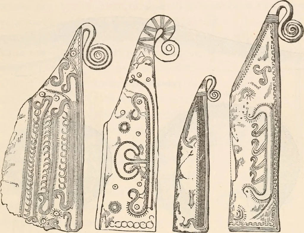 An illustration from Pre-historic times, as illustrated by ancient remains and the manners and customs of modern savages, 1892, leaf 68