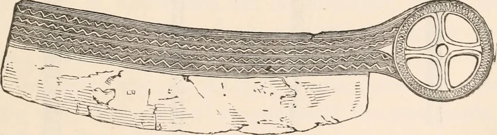 An illustration from Pre-historic times, as illustrated by ancient remains and the manners and customs of modern savages, 1892, leaf 68