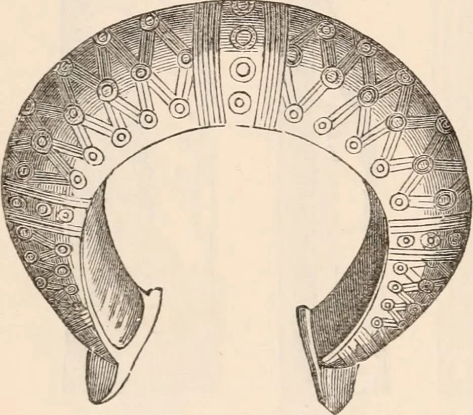 An illustration from Pre-historic times, as illustrated by ancient remains and the manners and customs of modern savages, 1892, leaf 69