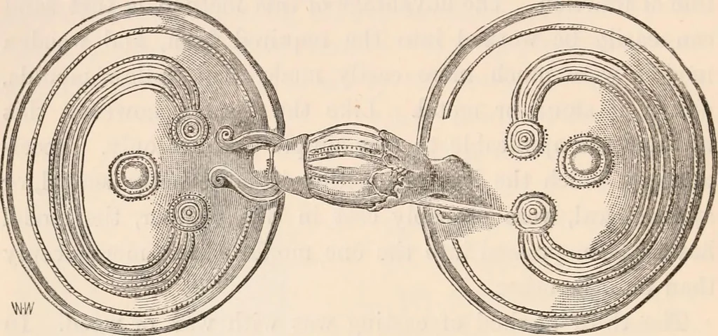 An illustration from Pre-historic times, as illustrated by ancient remains and the manners and customs of modern savages, 1892, leaf 73